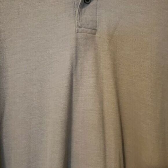 JOE'S USA Mens Sz LT Gray Solid Short Sleeve Polo shirt - Picture 8 of 9